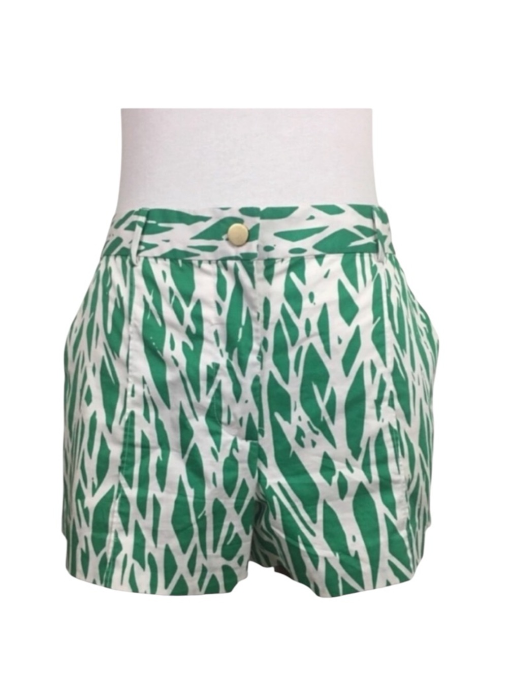 Diane Von Furstenberg Miggy Micro Mini Shorts in Twiggs Women’s 6 Sexy Retro